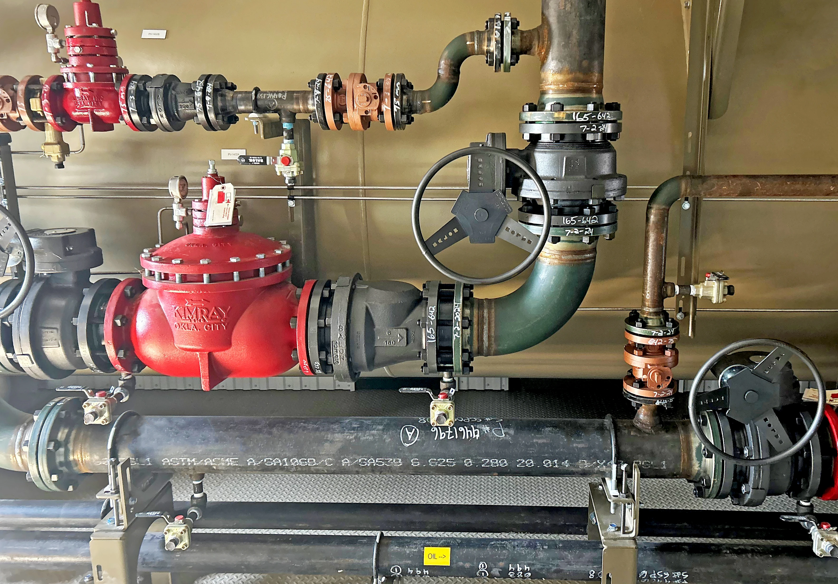 Swing Check Valve Balon — lắp đặt trong hệ thống đường ống công nghiệp dầu khí